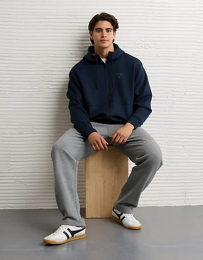 Chandail à capuchon glissière pleine longueur 24/7 AE