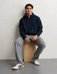 Chandail à capuchon glissière pleine longueur 24/7 AE