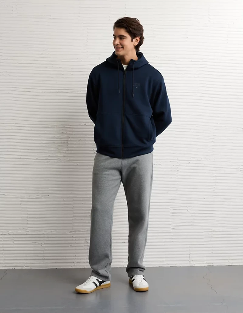 Chandail à capuchon glissière pleine longueur 24/7 AE