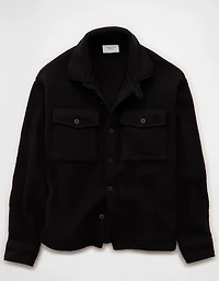 AE Sherpa Fleece Shacket