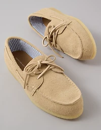 Chaussures bateau en cuir pour hommes AE