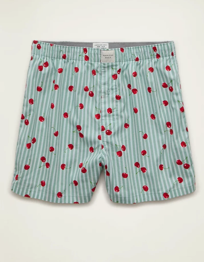 AEO Men's Food Stretch Boxer Short