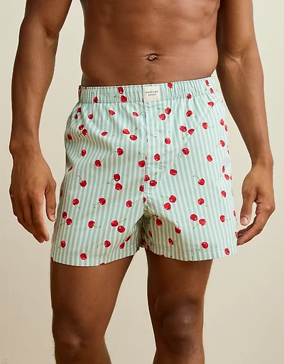 AEO Men's Food Stretch Boxer Short