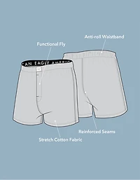 Caleçon boxeur extensible tropical pour hommes AEO