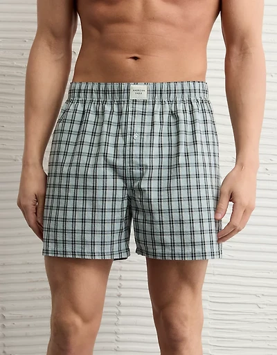 AEO Men's Palm Trees Stretch Boxer Short