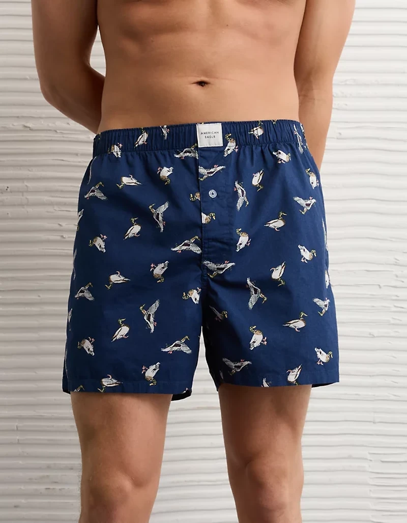 AEO Plaid Stretch Boxer Short