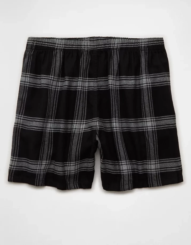 AEO Plaid Stretch Pocket Boxer Short