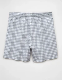 AEO Men's Plaid Stretch Boxer Short