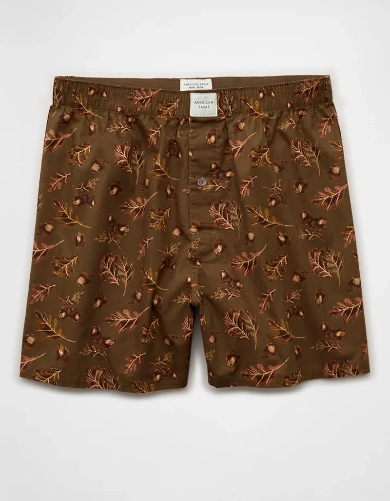 AEO Plaid Stretch Lounge Boxer Short