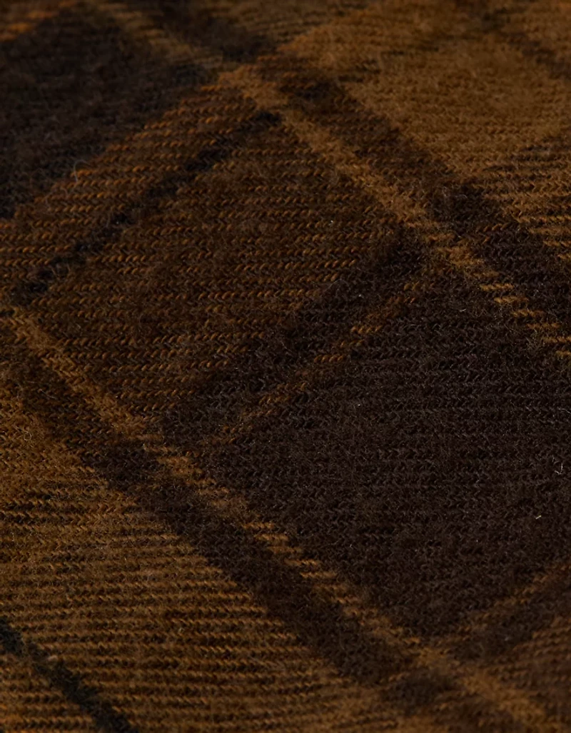 Caleçon boxeur extensible à poche carreaux AEO