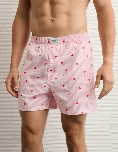 AEO Men's Stretch Hearts Classic Boxer Short
