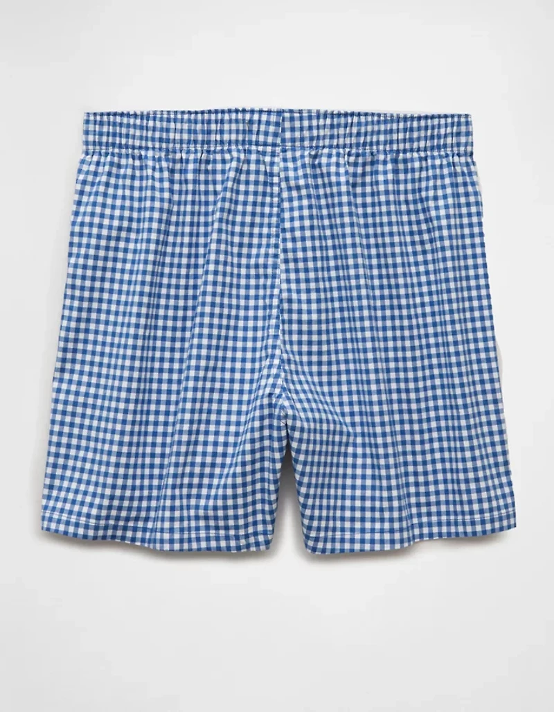AEO Stretch Plaid Classic Boxer Short