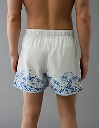 Caleçon boxeur extensible à imprimé pittoresque italien pour hommes AEO