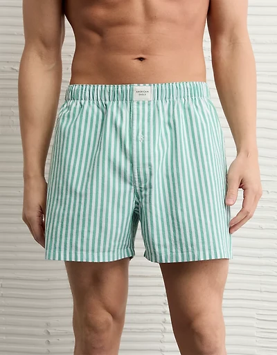 Caleçon boxeur extensible à rayures pour hommes AEO