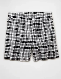 AEO Stretch Plaid Classic Boxer Short
