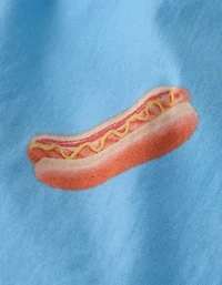 AEO Men's Hot Dogs Poplin Boxer Short