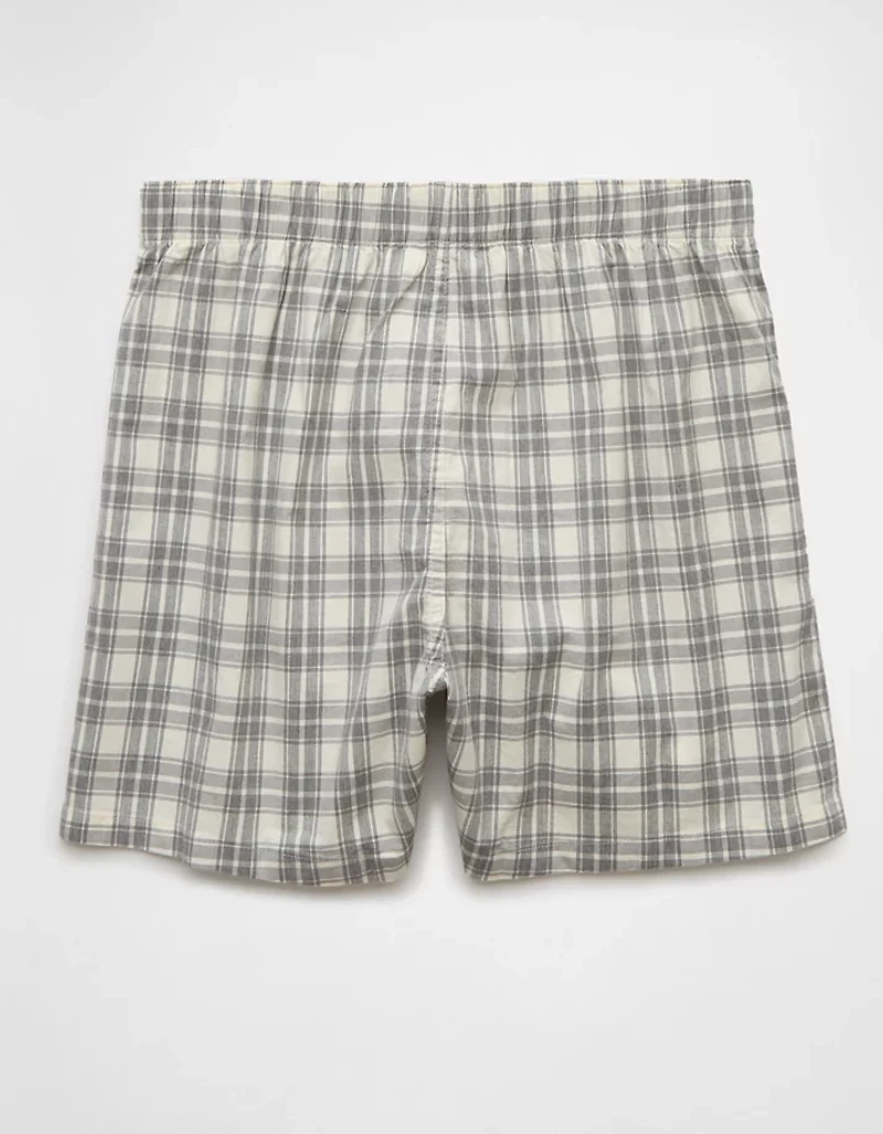 AEO Plaid Stretch Boxer Short