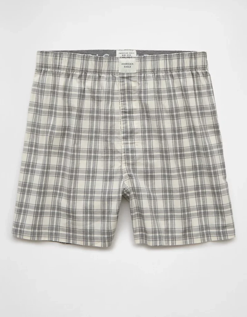 AEO Plaid Stretch Boxer Short