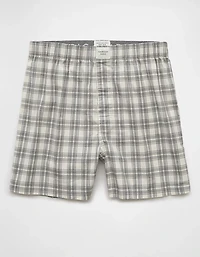 AEO Plaid Stretch Boxer Short