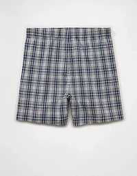 AEO Plaid Stretch Boxer Short