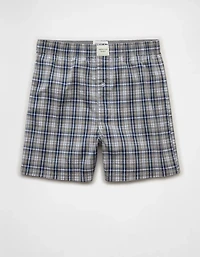 AEO Plaid Stretch Boxer Short
