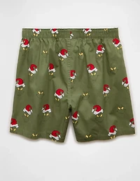 AEO Grinch Face Stretch Boxer Short