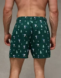 AEO Peanuts Flannel Pocket Boxer Short