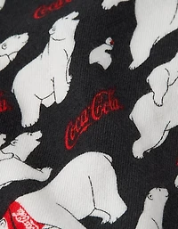 Caleçon boxeur à poche en flanelle Coca-Cola AEO