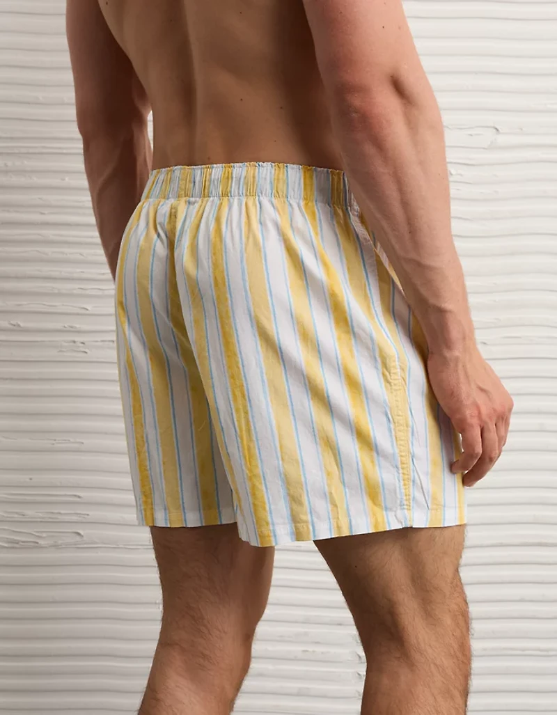 Caleçon boxeur extensible à rayures pour hommes AEO