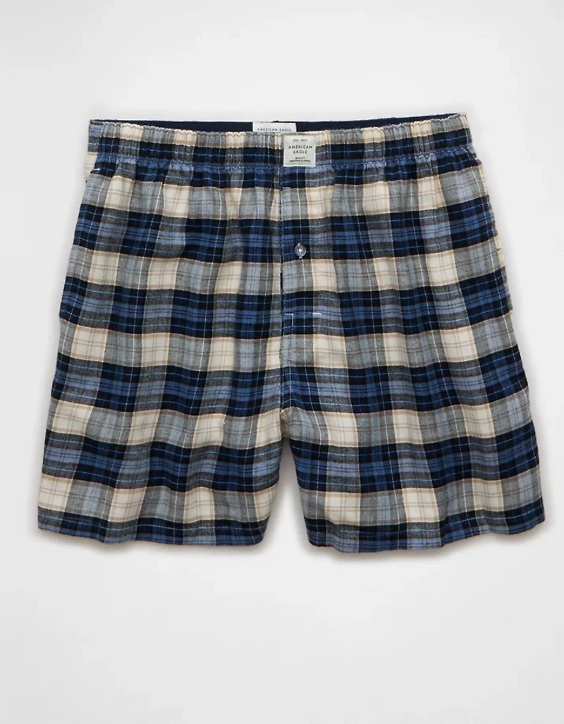 Caleçon boxeur extensible à carreaux AEO