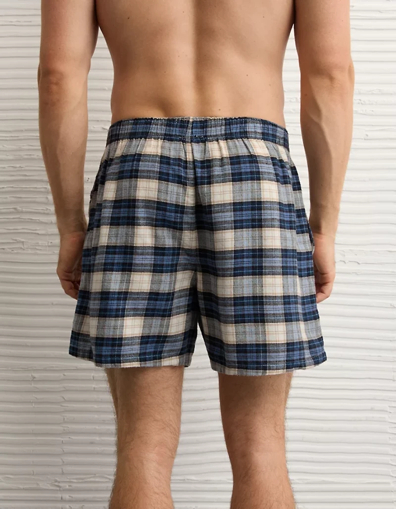 AEO Plaid Stretch Boxer Short