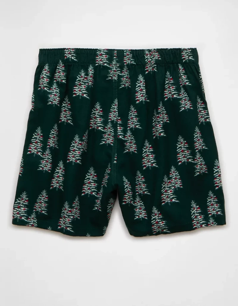 AEO Christmas Tree Stretch Boxer Short