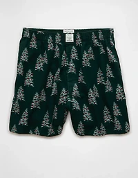 AEO Christmas Tree Stretch Boxer Short