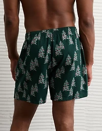 AEO Christmas Tree Stretch Boxer Short