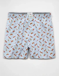 AEO Men's Food Stretch Cotton Boxer Short