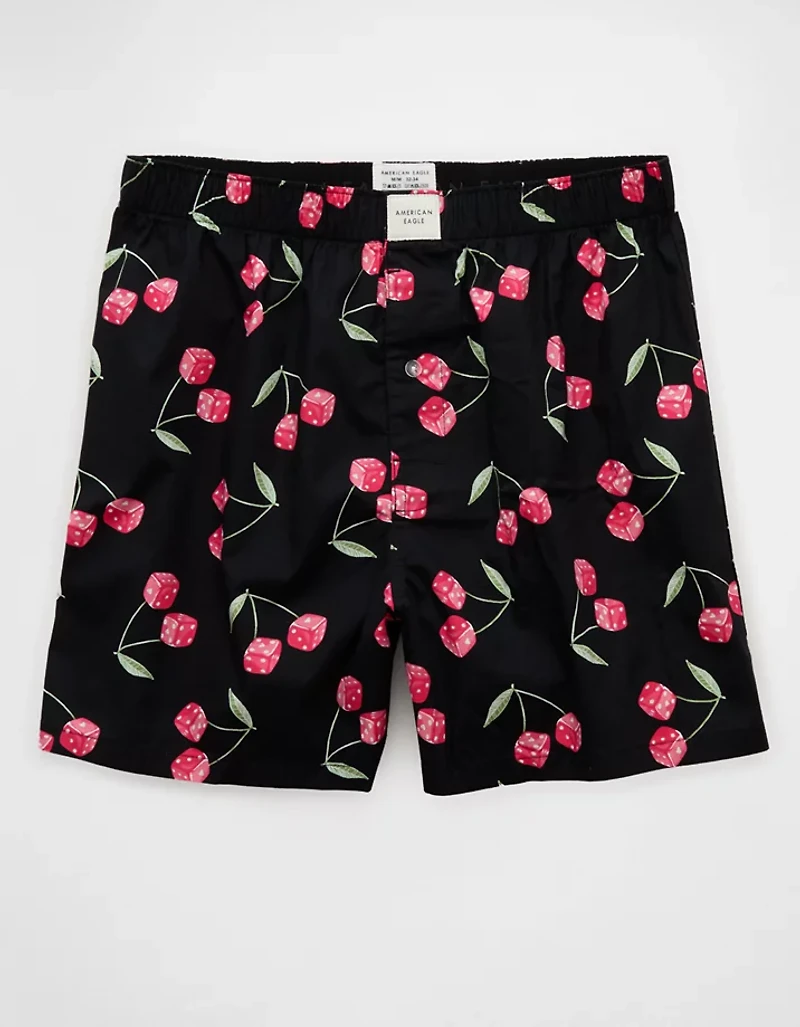 AEO Men's Cherry Dice Stretch Boxer Short