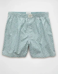 Caleçon boxeur extensible à damier pour hommes AEO