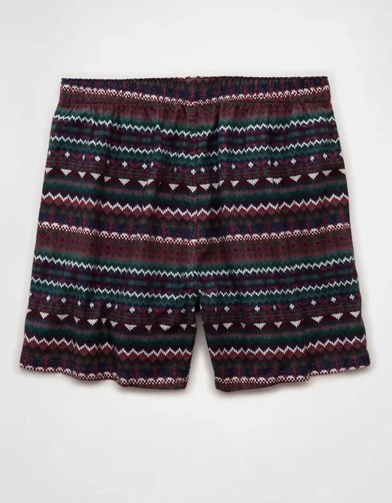 AEO Fairisle Flannel Pocket Boxer Short