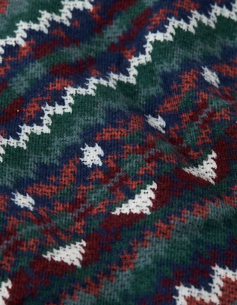 AEO Fairisle Flannel Pocket Boxer Short