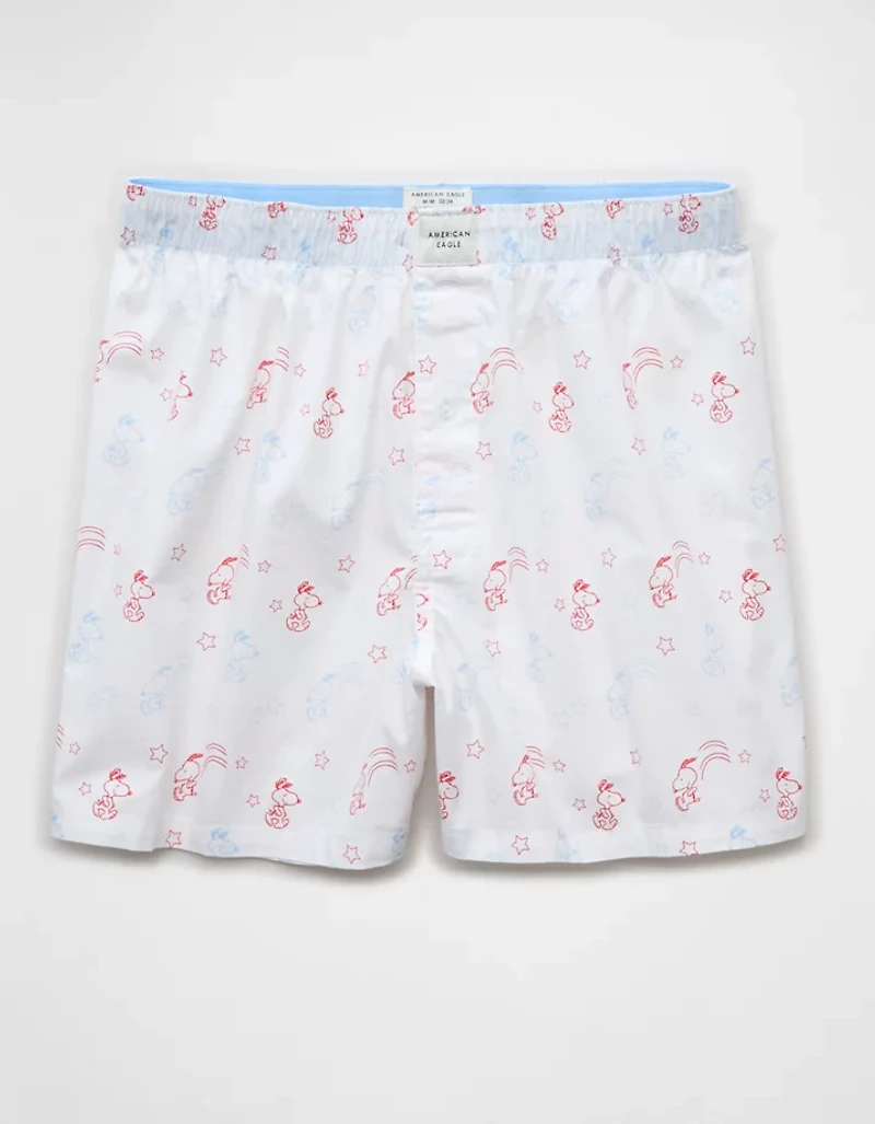 AEO Men's Snoopy Stretch Cotton Boxer Short