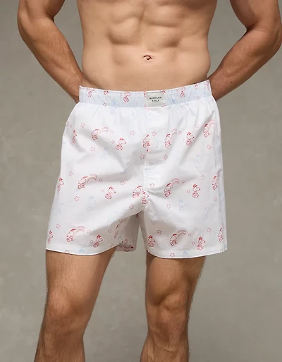 AEO Men's Snoopy Stretch Cotton Boxer Short