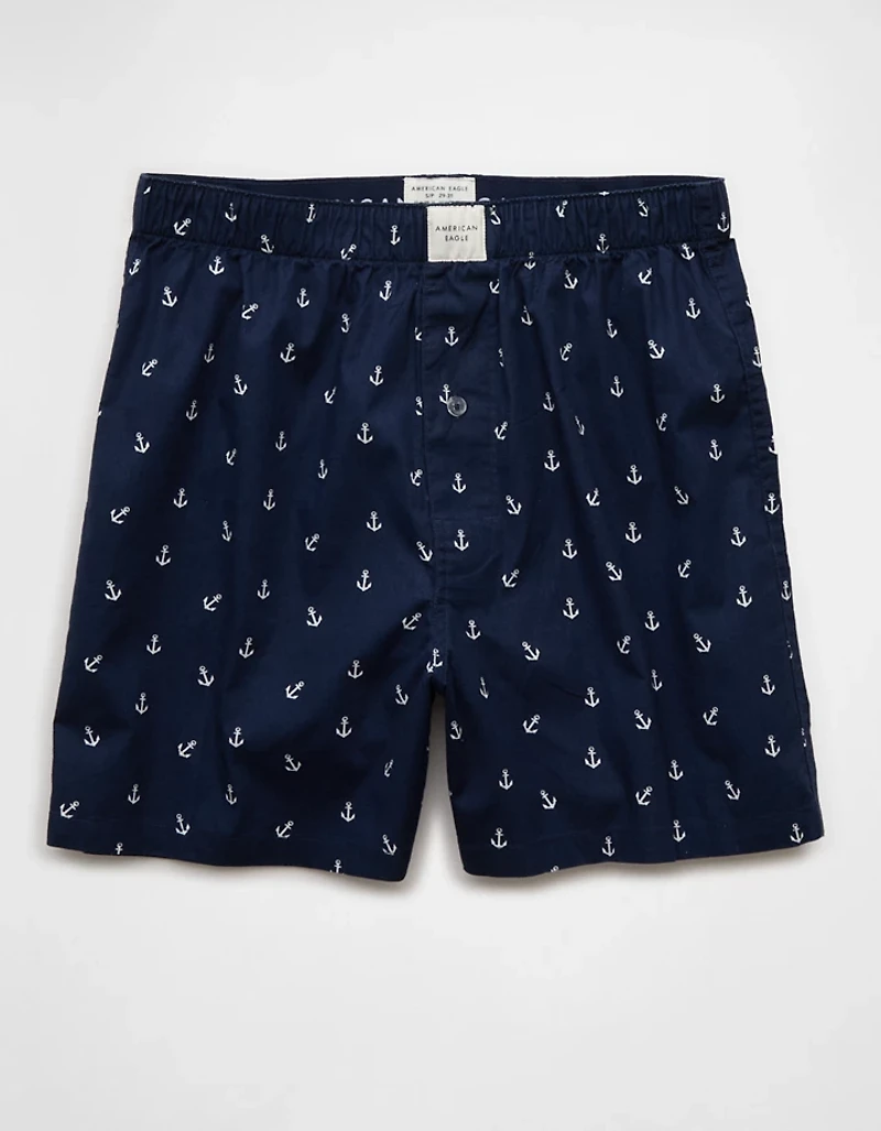 AEO Men's Anchors Stretch Boxer Short