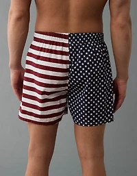 AEO Men's USA Stars & Stripes Stretch Boxer Short