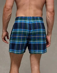 AEO Plaid Stretch Classic Boxer Short