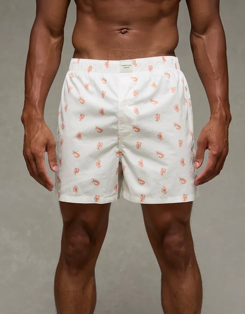 Caleçon boxeur extensible écrevisse pour hommes AEO