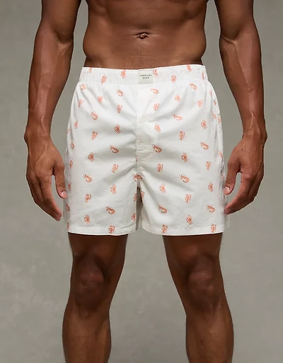 Caleçon boxeur extensible écrevisse pour hommes AEO