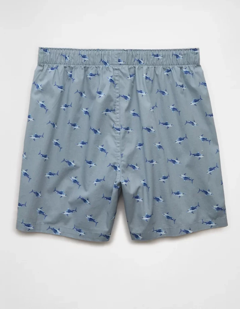 AEO Men's Sharks Stretch Boxer Short
