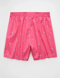 AEO Men's Snoopy Valentine's Day Poplin Pocket Boxer Short