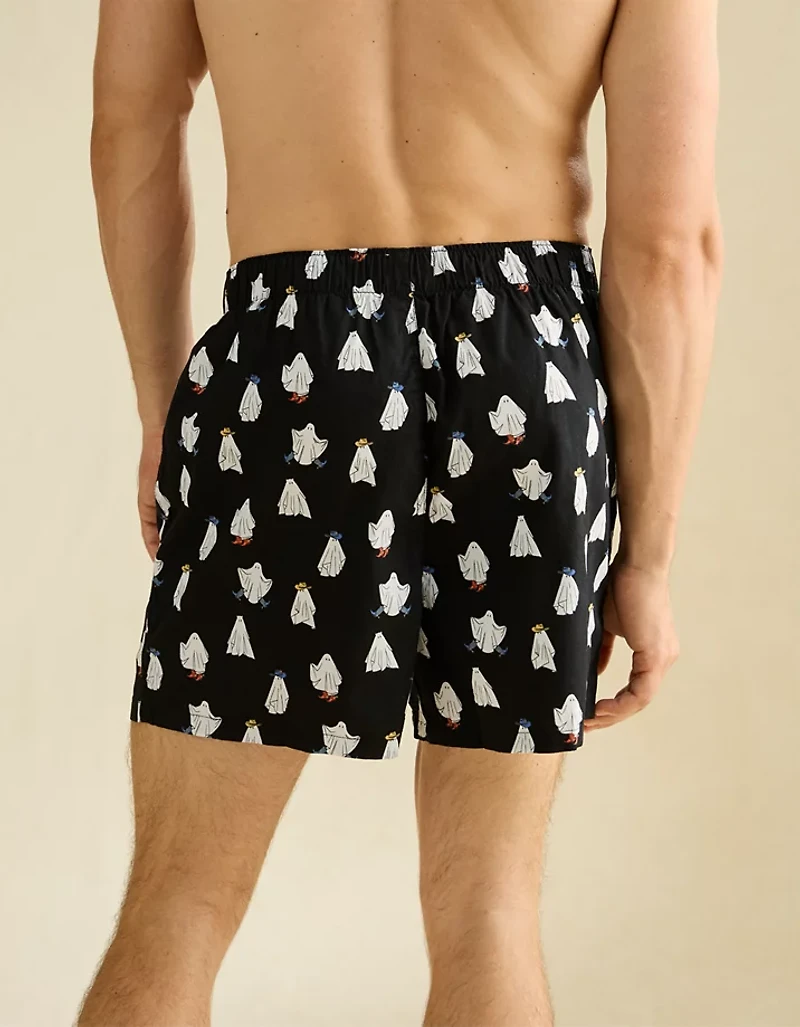 AEO Men's Halloween Stretch Cotton Boxer Short