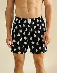 AEO Men's Halloween Stretch Cotton Boxer Short